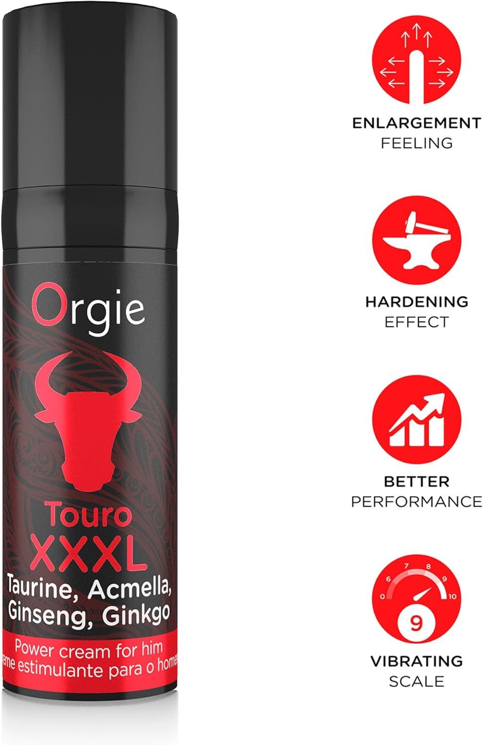 Orgie Touro XXXL Erection Enhancer and Enlarger Cream