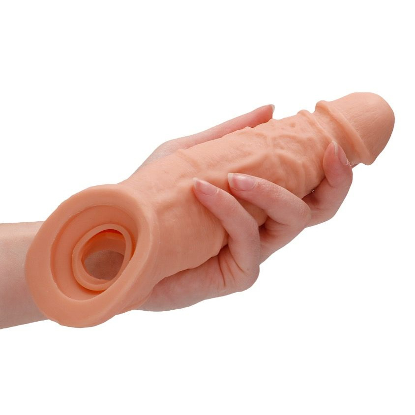 Real Rock Penis Sleeve 9 Inches | UberKinky