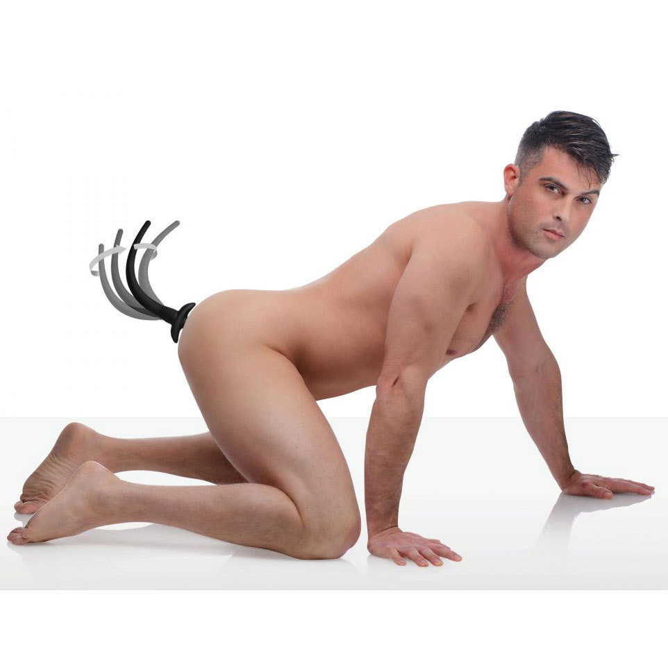 Taliz Remote Control Wagging and Vibrating Puppy Tail Anal Plug | UberKinky