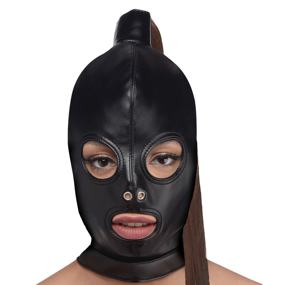 Strict Ponytail Bondage Hood | UberKinky