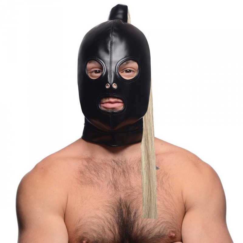 Strict Ponytail Bondage Hood | UberKinky