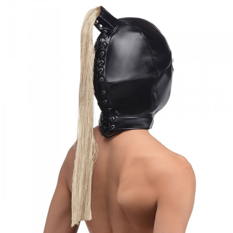 Strict Ponytail Bondage Hood | UberKinky