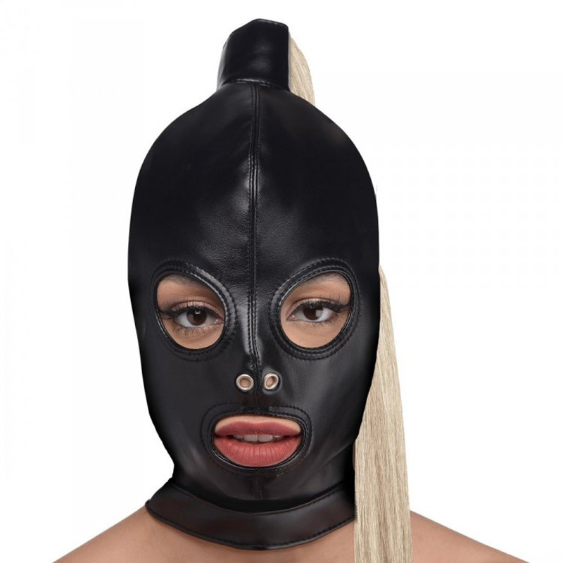 Strict Ponytail Bondage Hood | UberKinky