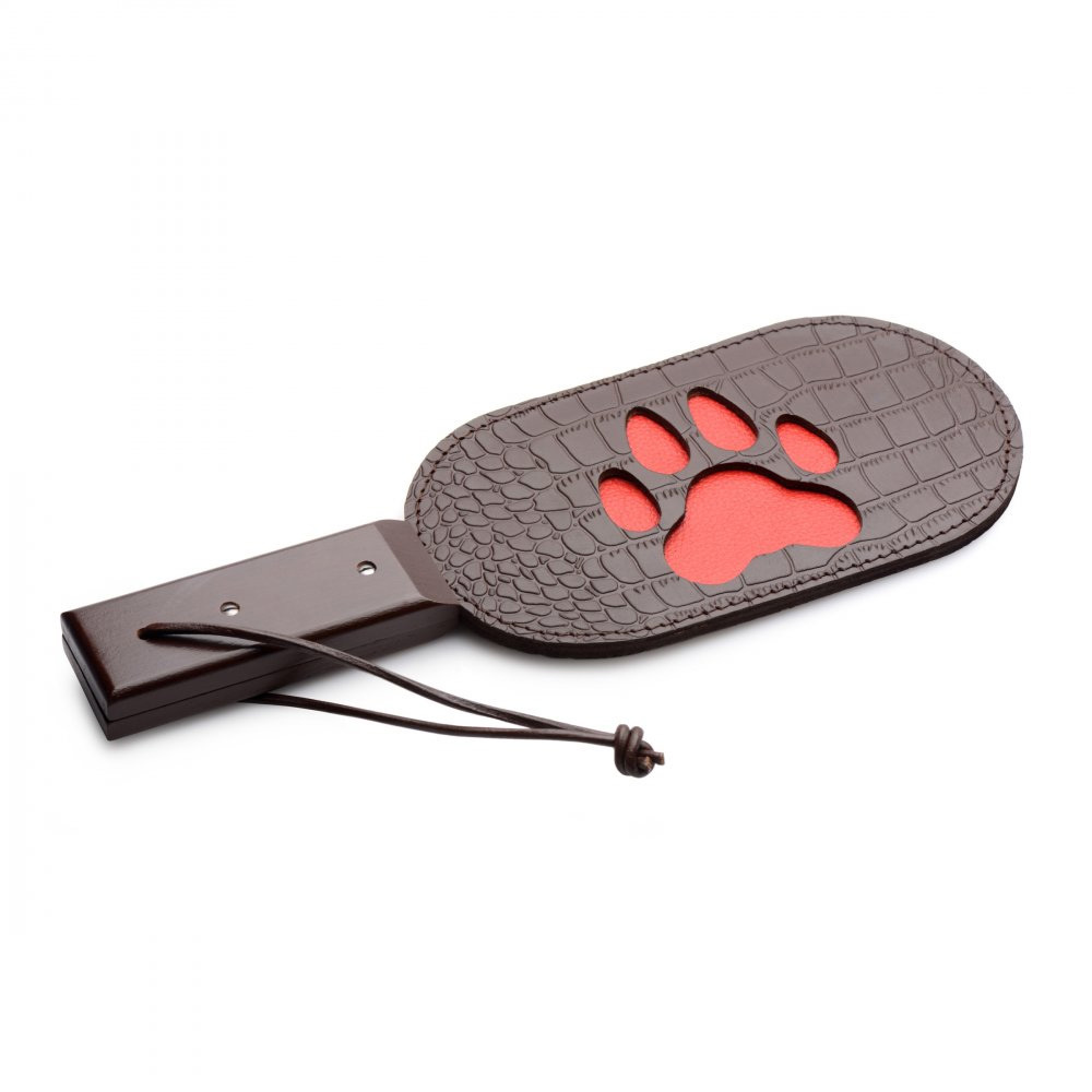 Strict Leather Puppy Paw Leather Paddle | UberKinky