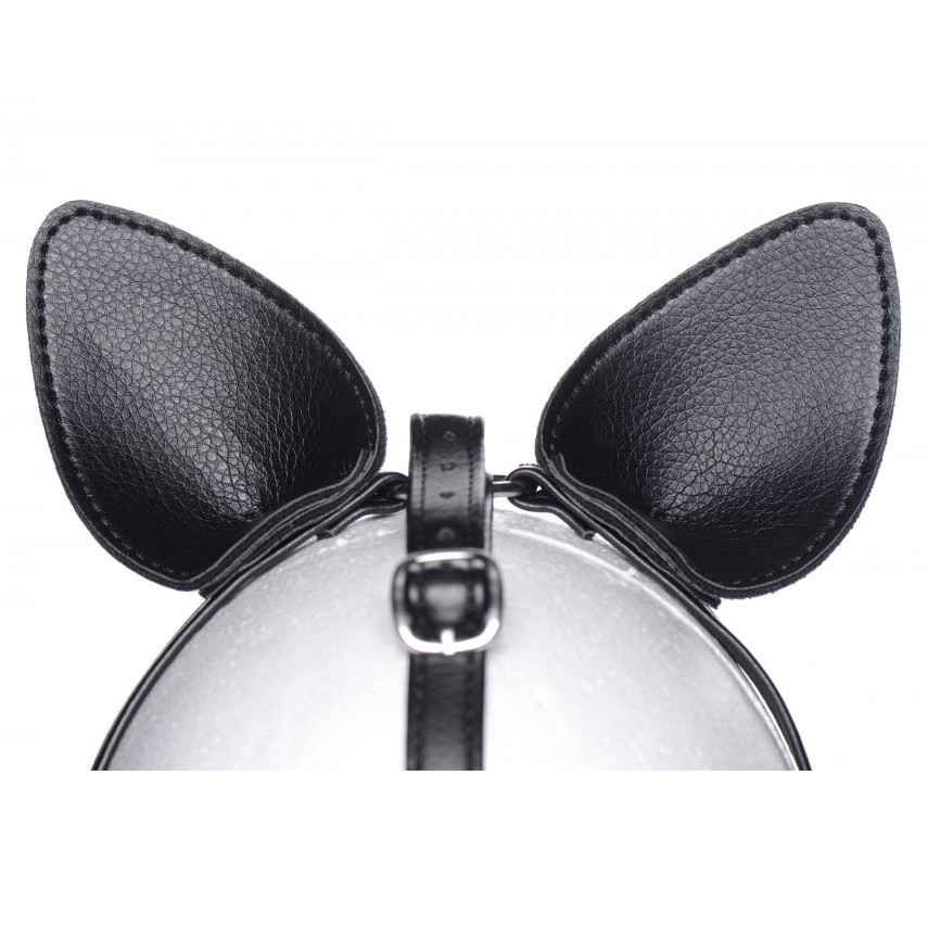 Master Series Dark Horse Pony Head Harness with Silicone Bit Gag | UberKinky