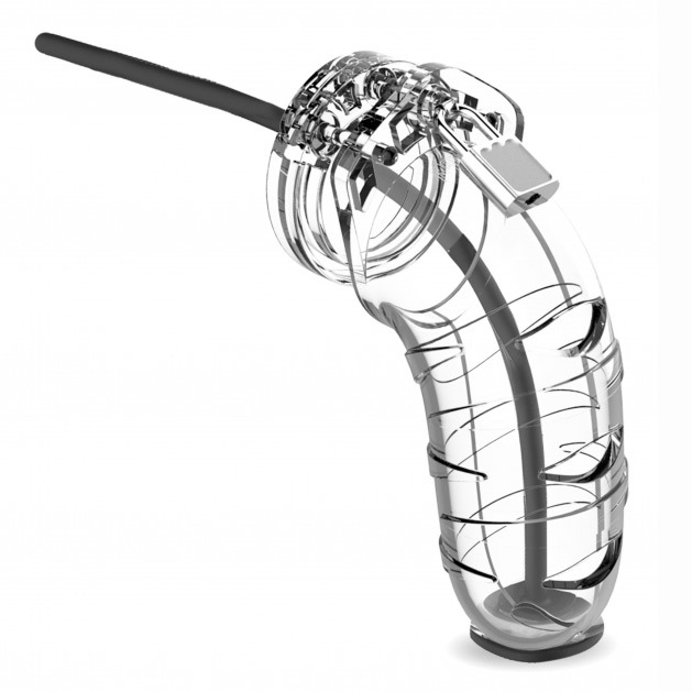 Mancage 17 Chastity Cage with Silicone Urethral Sound | UberKinky