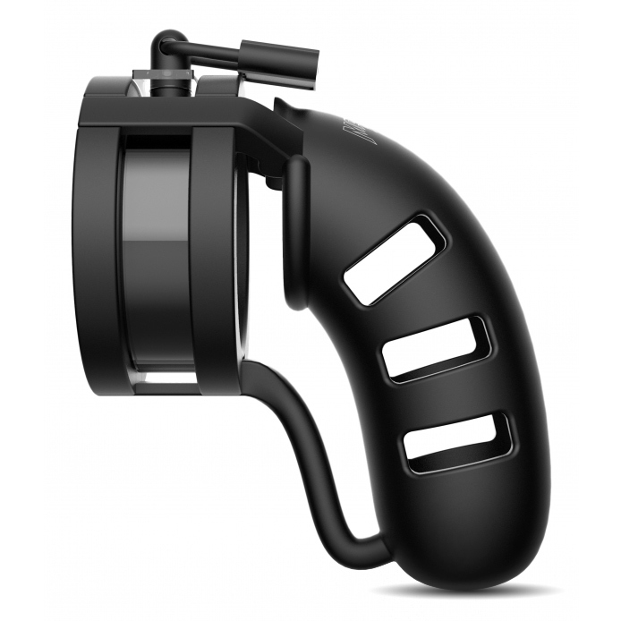 Mancage 19 Silicone Chastity Cage Ballsplitter | UberKinky