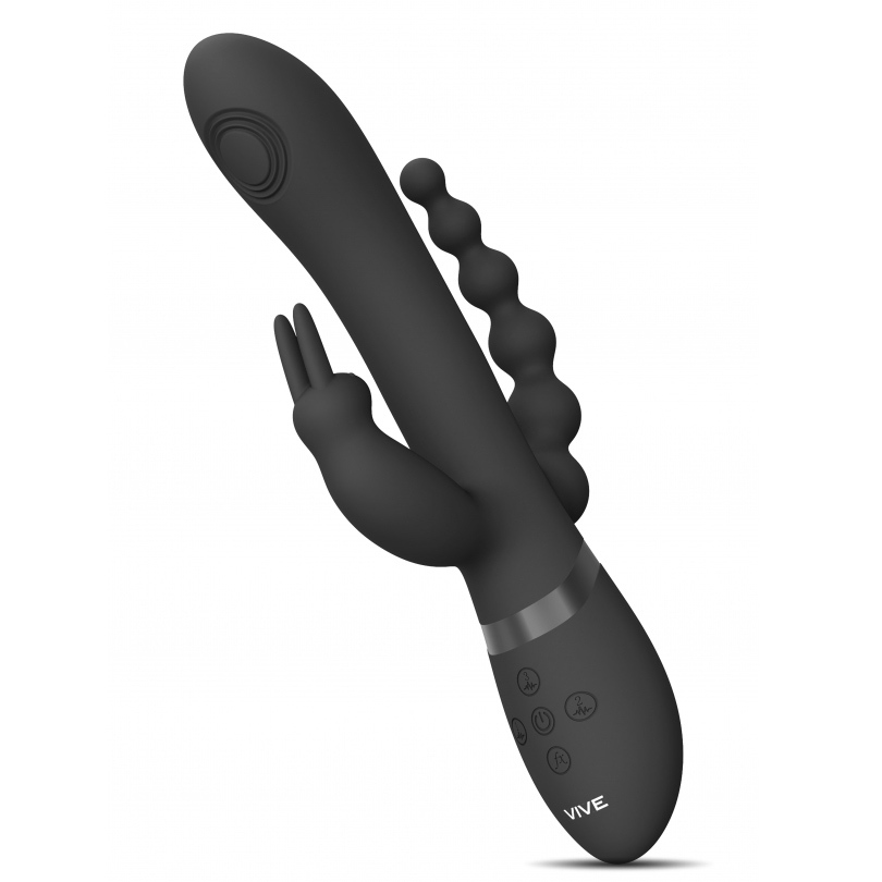 Vive Rini 30 Function Dual Penetration Pulse Wave Rabbit Vibrator | UberKinky