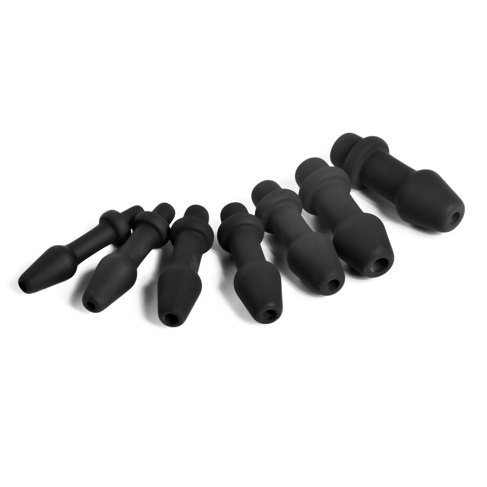 UberKinky Get Stuffed Slide In Silicone Penis Plug | UberKinky