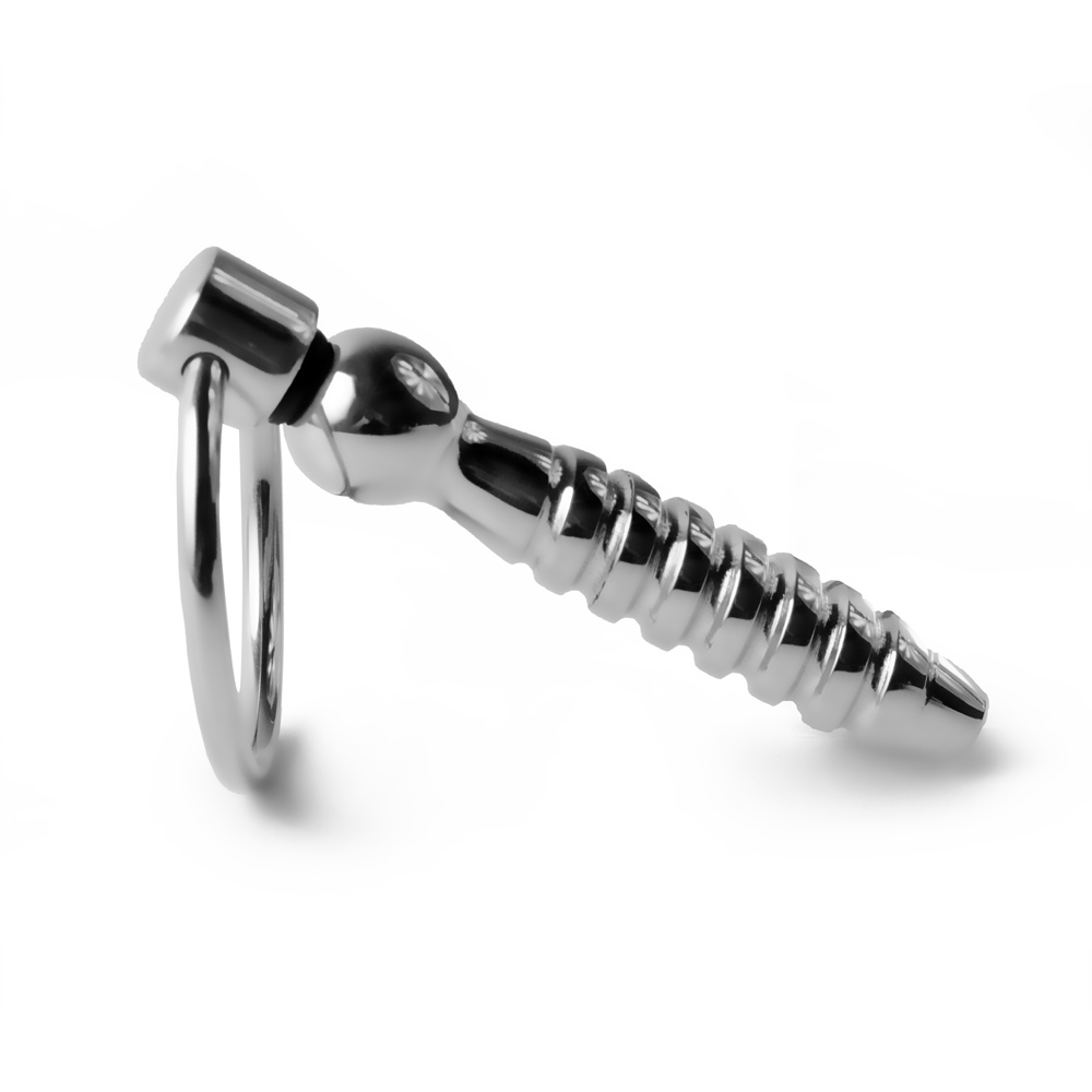 UberKinky Screwed Penis Plug | UberKinky