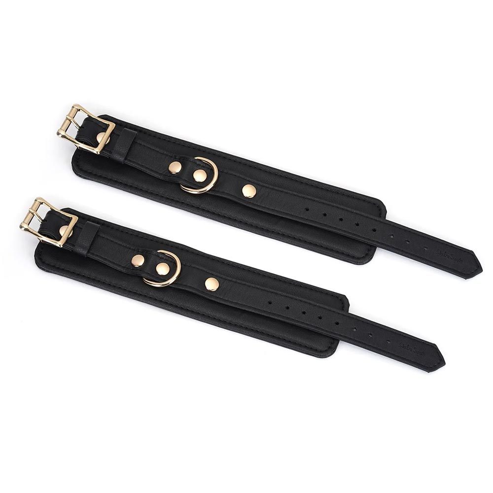 Liebe Seele Dark Secret Leather Wrist Cuffs | UberKinky