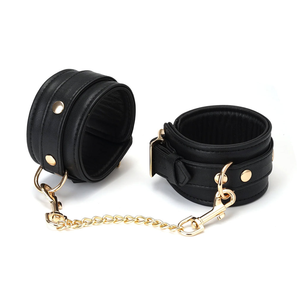 Liebe Seele Dark Secret Ankle Cuffs | UberKinky