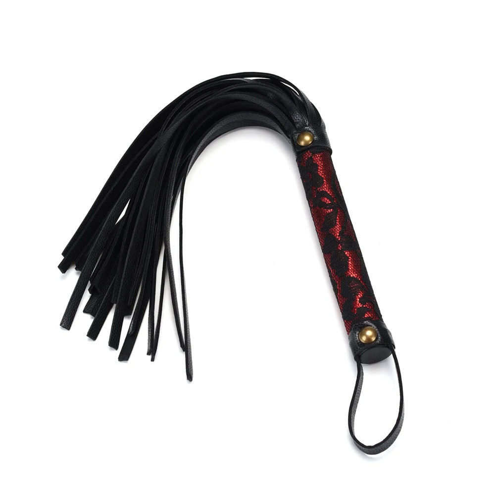 Liebe Seele Victorian Garden Lace and PU Flogger | UberKinky