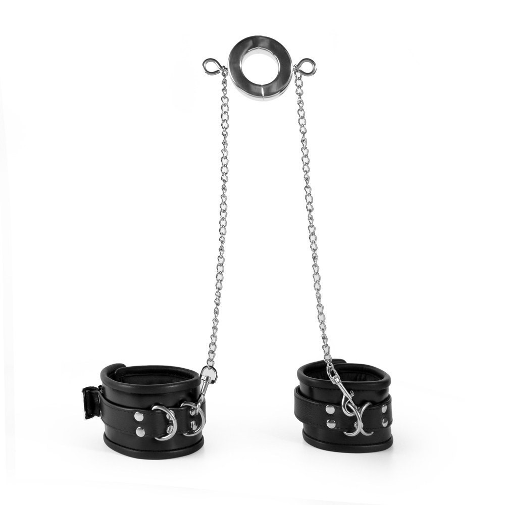 UberKinky Imprisoned Ball Stretcher With Ankle Restraints