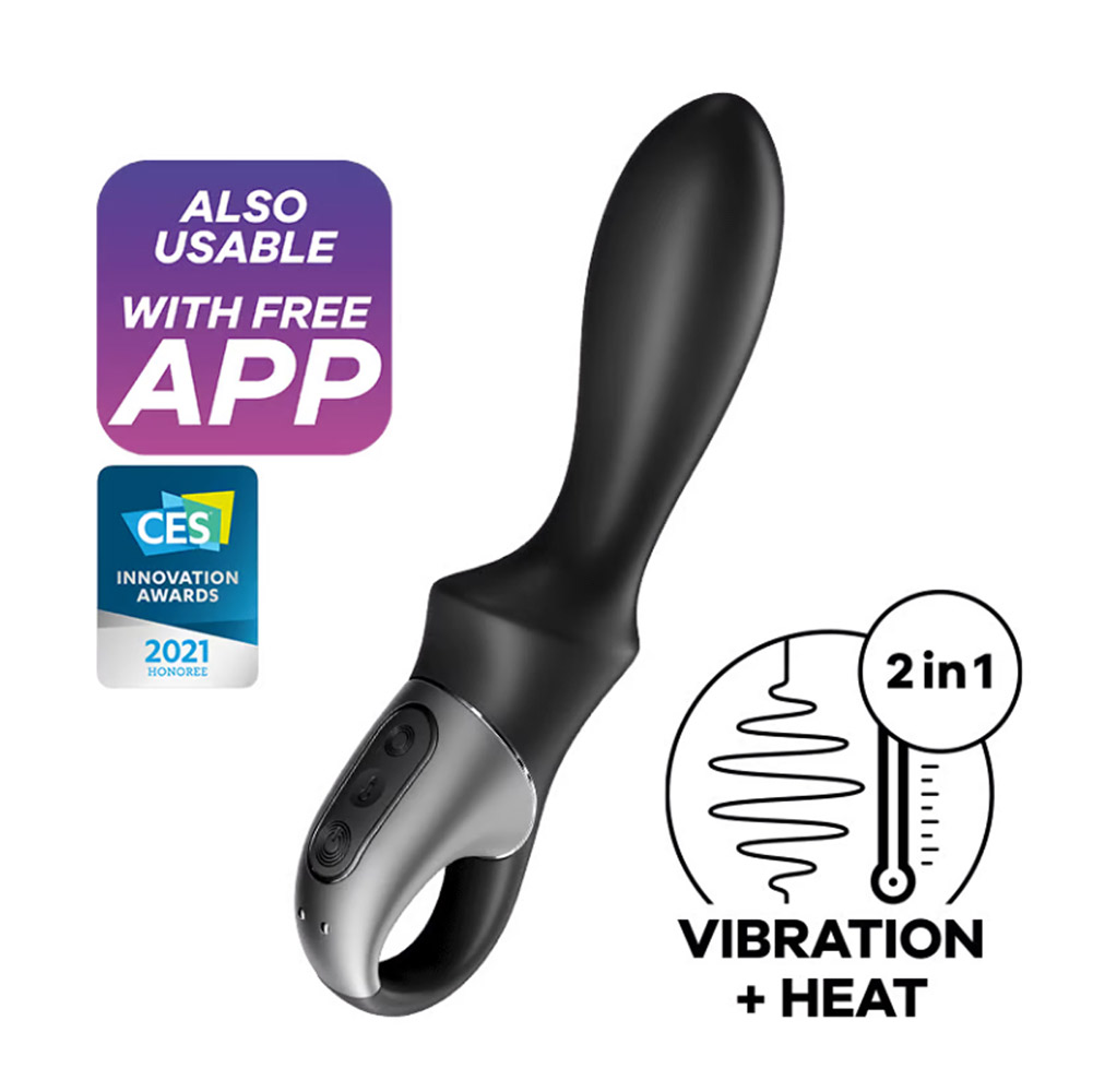 Satisfyer Heat Climax App Controlled Anal Vibrator 