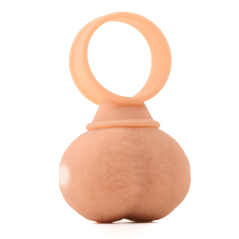 Jock 28X Vibrating Realistic Balls with Remote | UberKinky