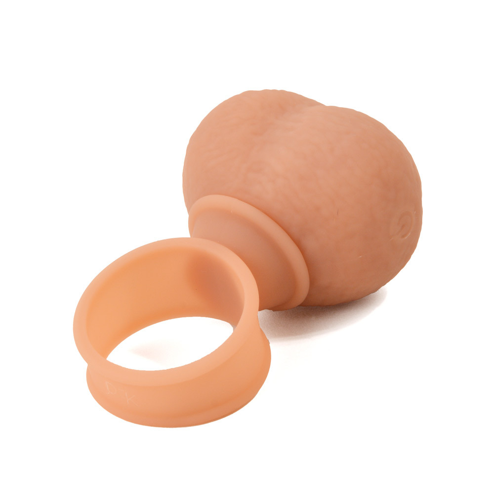 Jock 28X Vibrating Realistic Balls with Remote | UberKinky