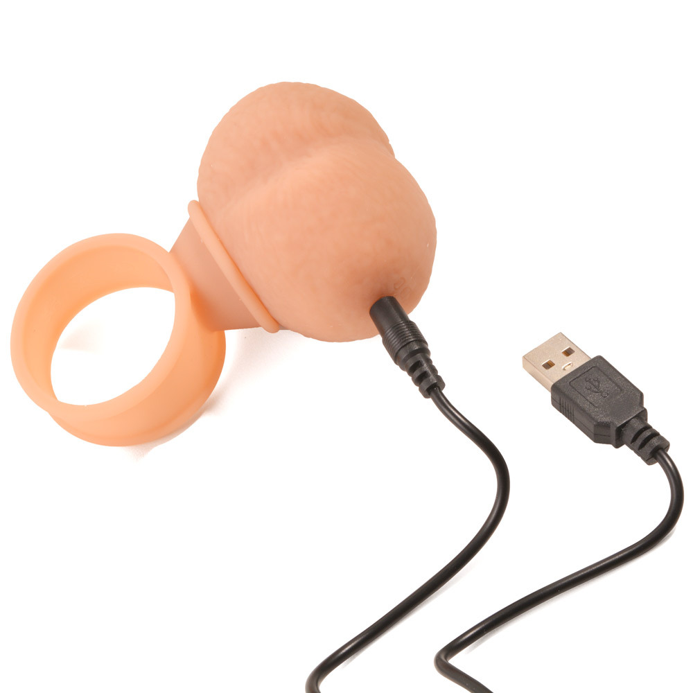 Jock 28X Vibrating Realistic Balls with Remote | UberKinky