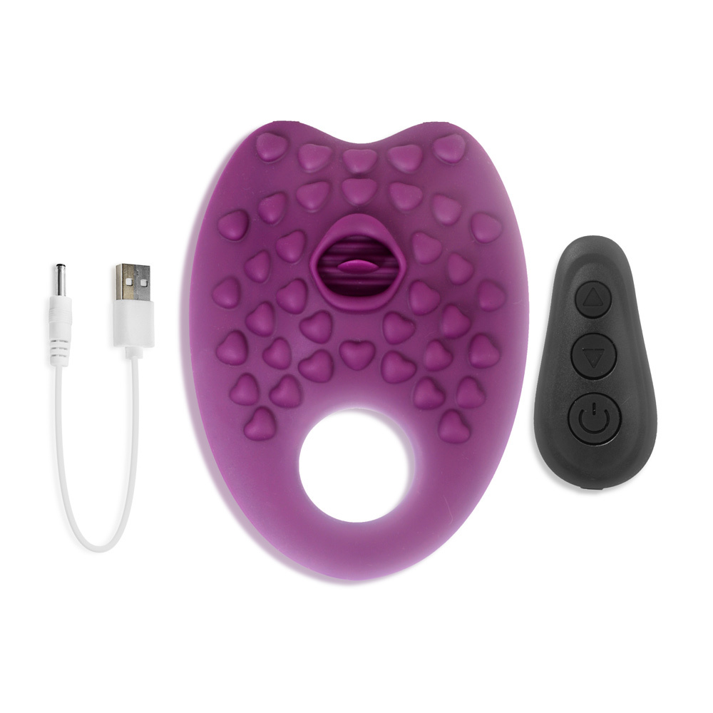 Passion8 Bump & Grind Vibrating Cock Ring | UberKinky