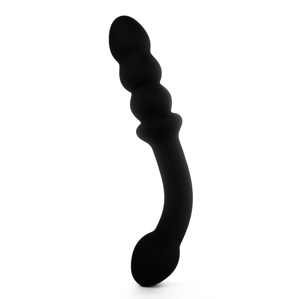 UberKinky Buzzed Vibrating Butt Plug with Anal Beads | UberKinky