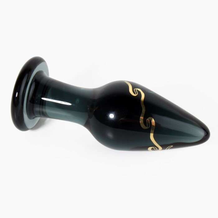 Passion8 Opulence Glass Butt Plug 4 Inches | UberKinky