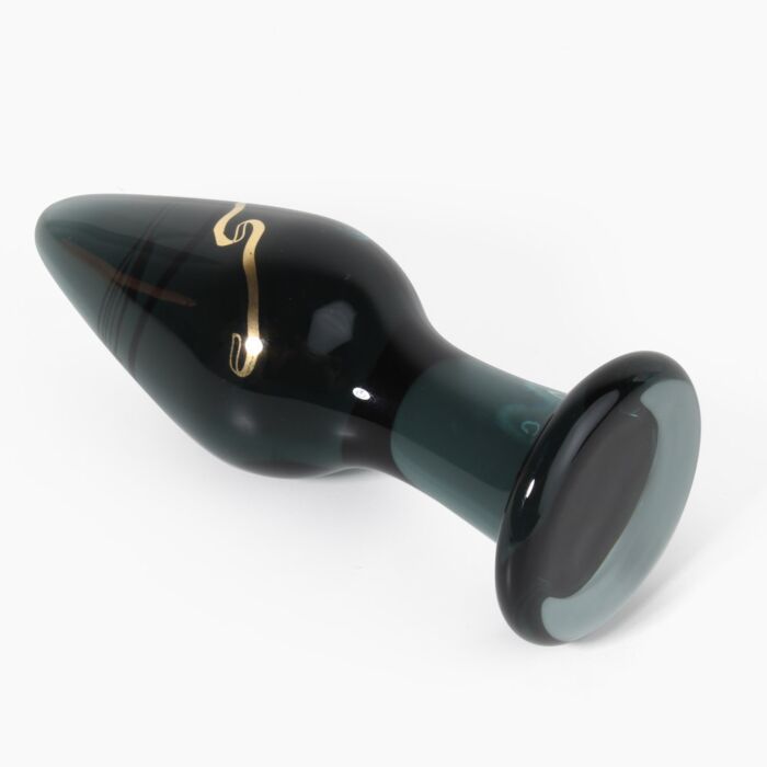 Passion8 Opulence Glass Butt Plug 4 Inches | UberKinky
