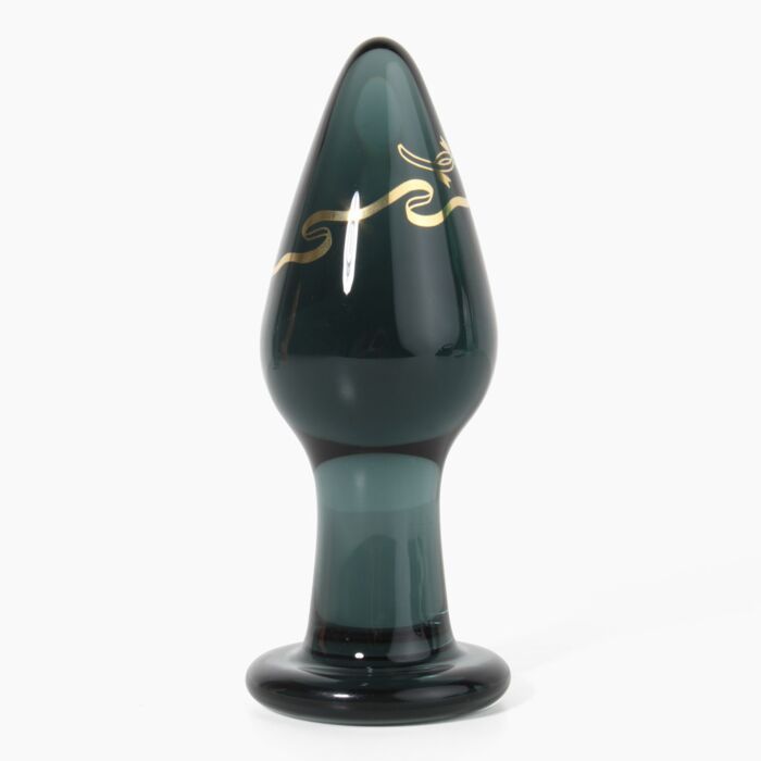 Passion8 Opulence Glass Butt Plug 4 Inches | UberKinky