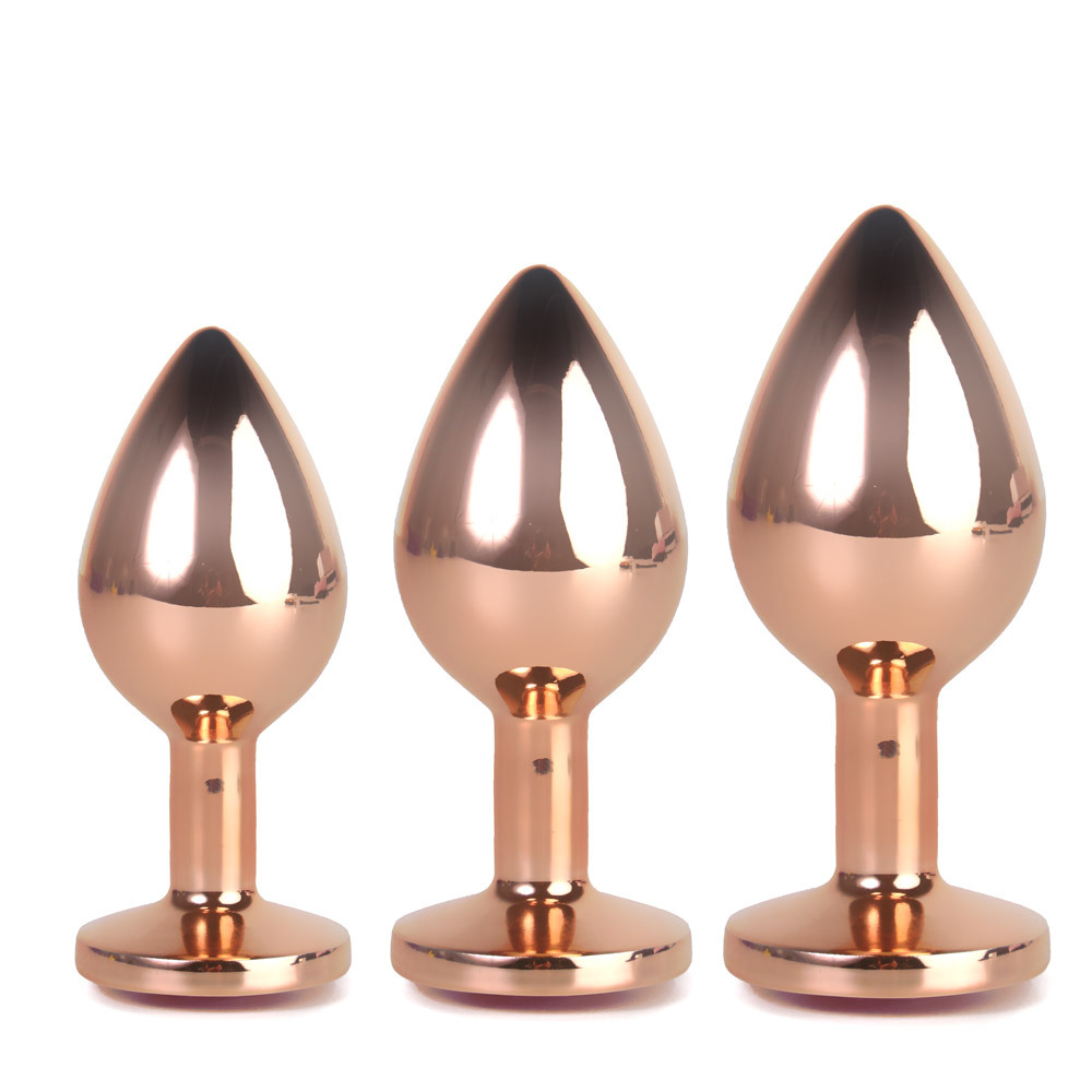 UberKinky Raunchy Rose Jewelled Butt Plug | UberKinky