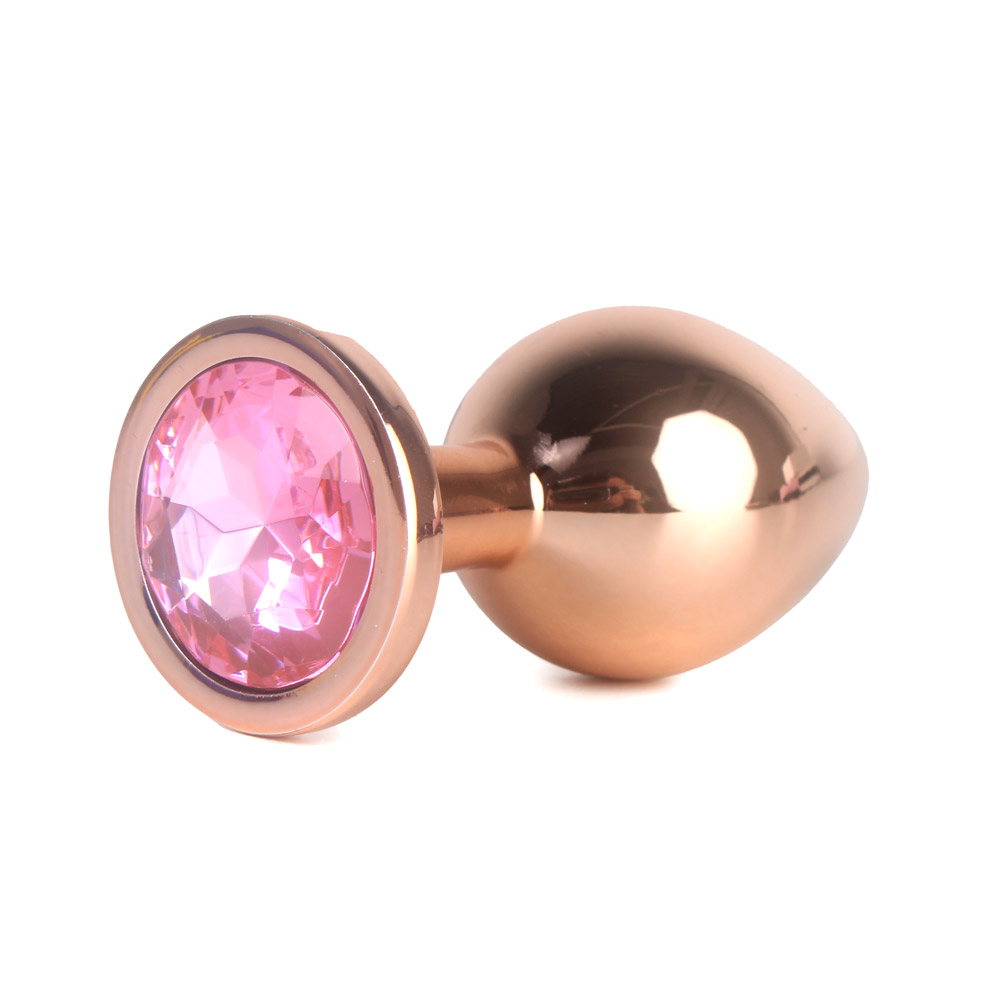 UberKinky Raunchy Rose Jewelled Butt Plug