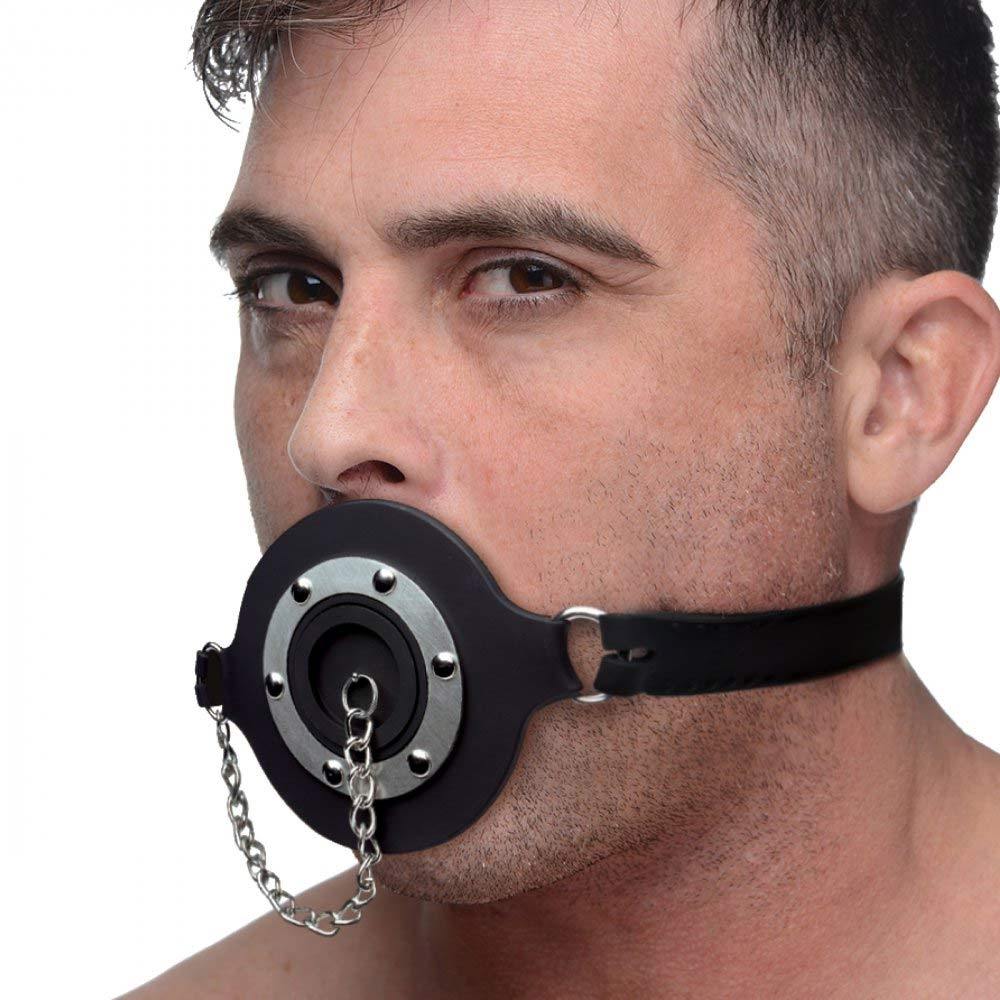 Pie Hole Silicone Feeding Gag | UberKinky
