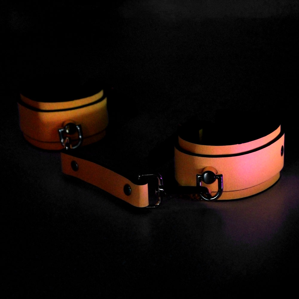 Uberkinky Glow in the Dark Wrist Cuffs