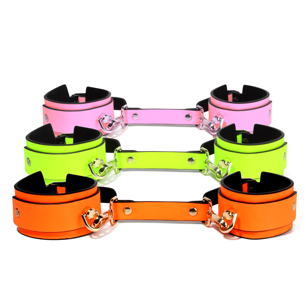 Uberkinky Glow in the Dark Wrist Cuffs