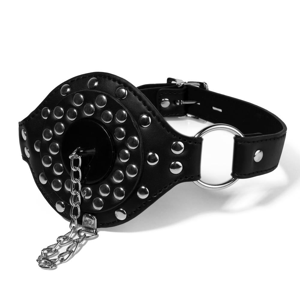 Uberkinky Feeder Gag with Plug | UberKinky