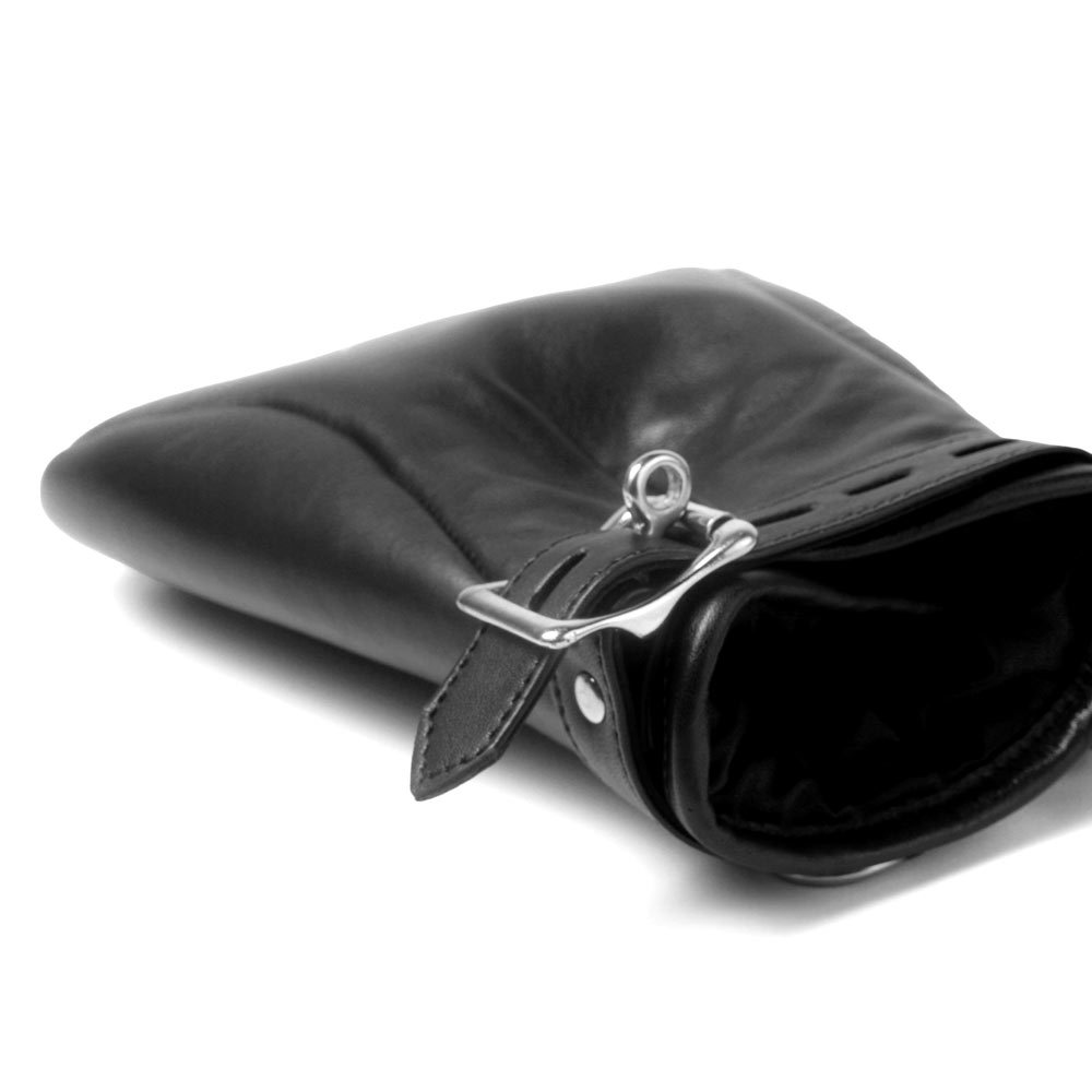 Uberkinky Rex Leather Puppy Play Mittens | UberKinky