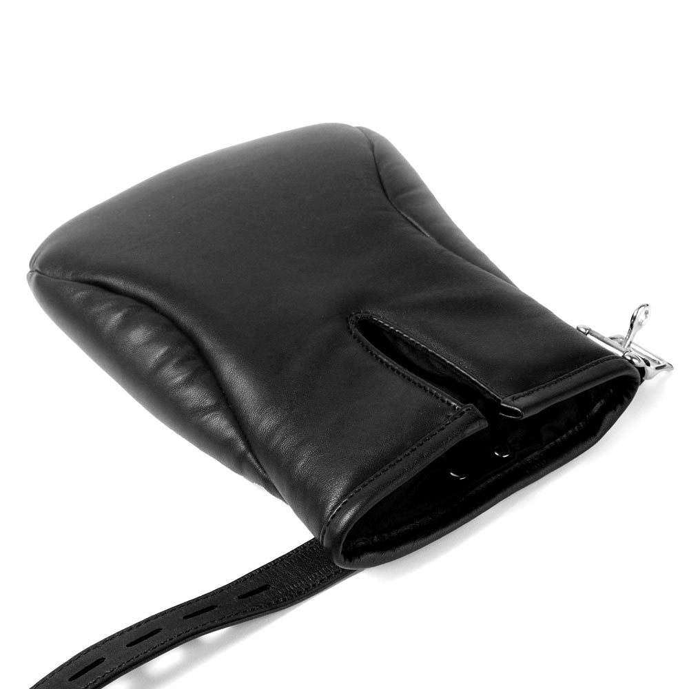Uberkinky Rex Leather Puppy Play Mittens | UberKinky