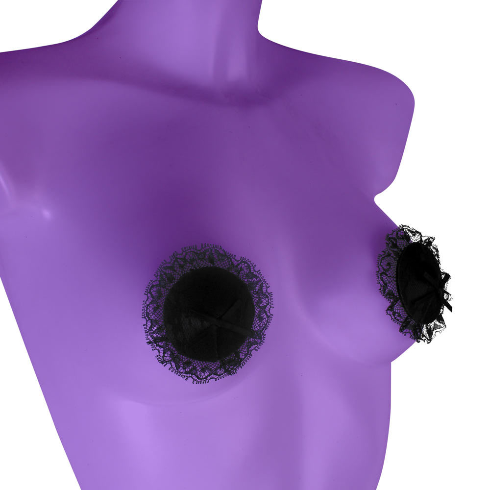 Bondage Play® Malevolence Nipple Pasties | UberKinky