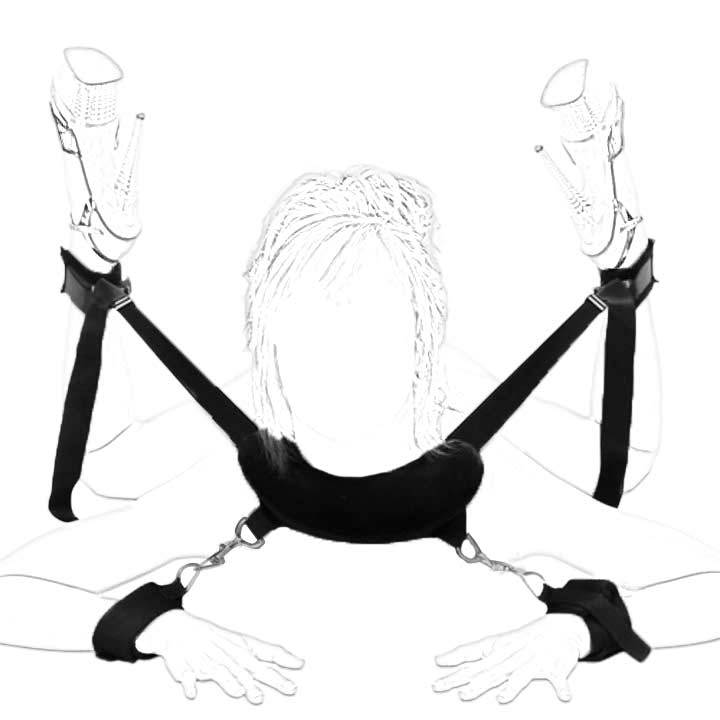 Bondage Play® Bottoms Up Full Body Restraint | UberKinky