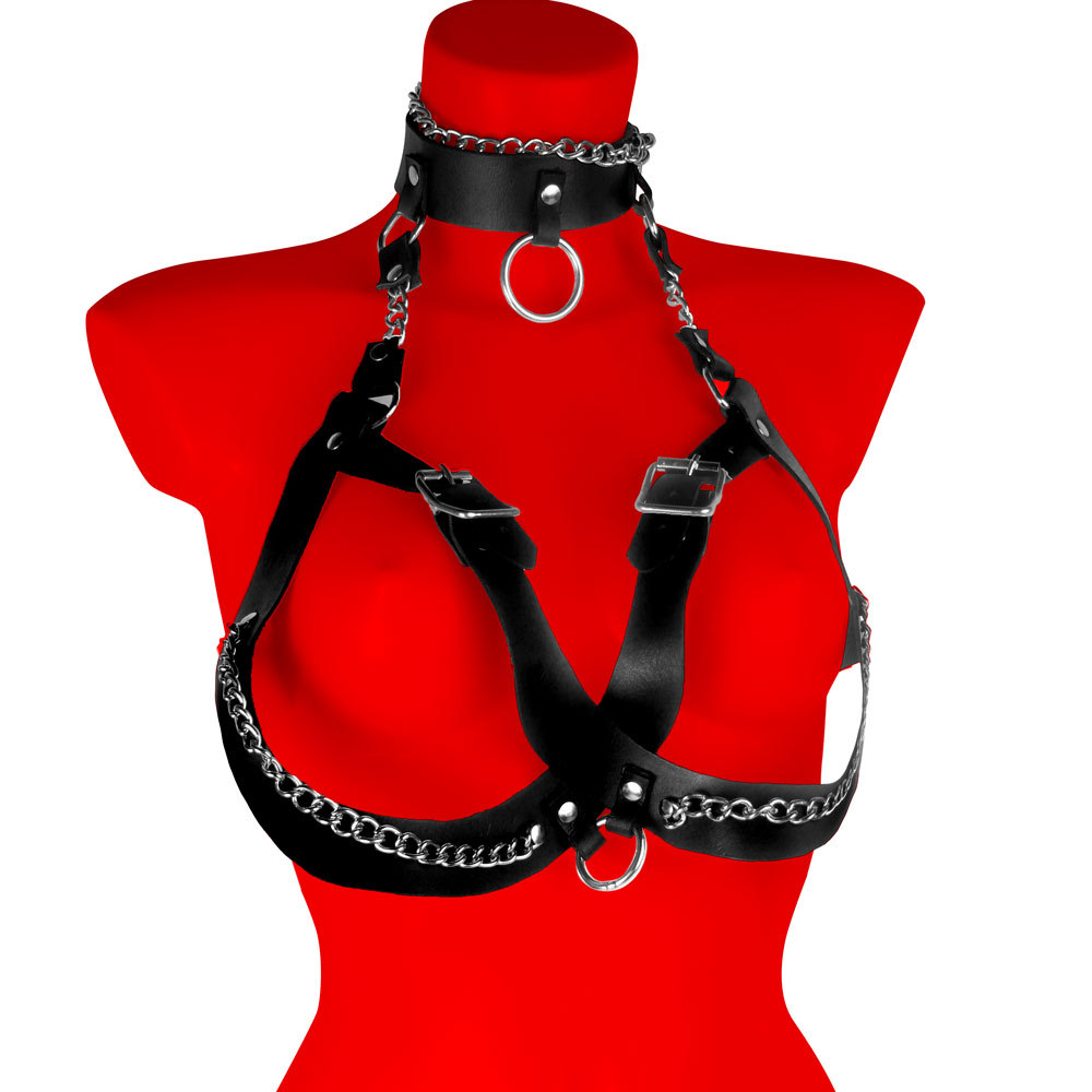 Uberkinky Deviance Cupless Bra Harness | UberKinky