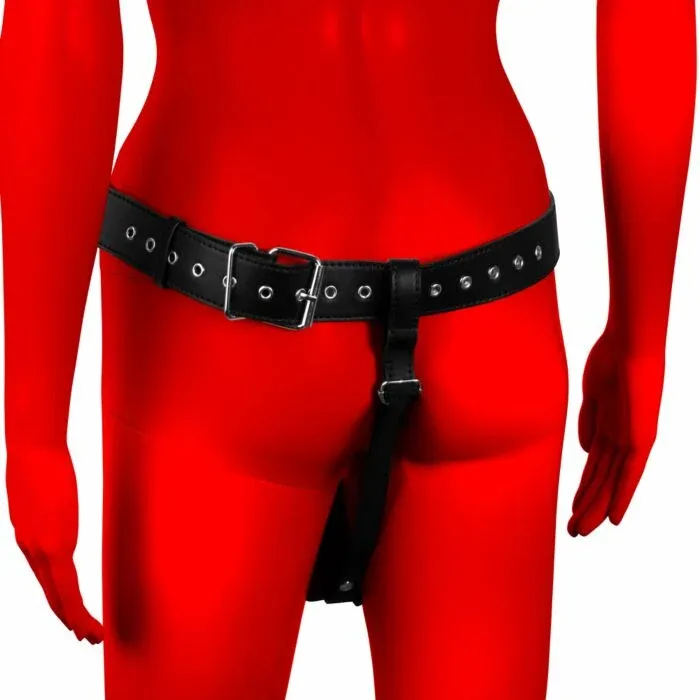 Uberkinky Plugged Female Chastity Harness | UberKinky