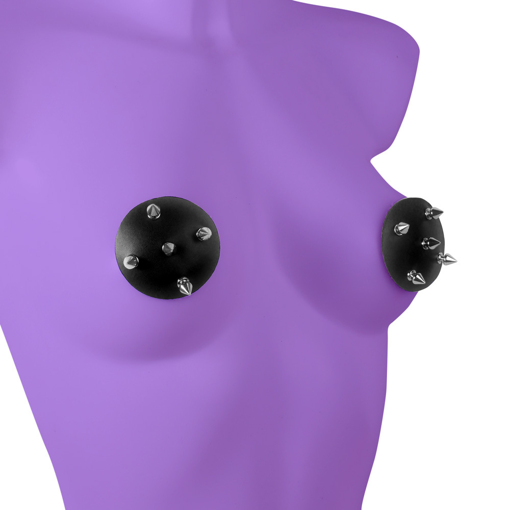 Bondage Play® Prickle Spiked Nipple Pasties | UberKinky