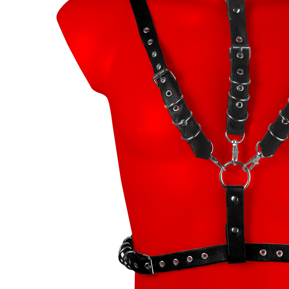 Uberkinky Stud Bondage Harness