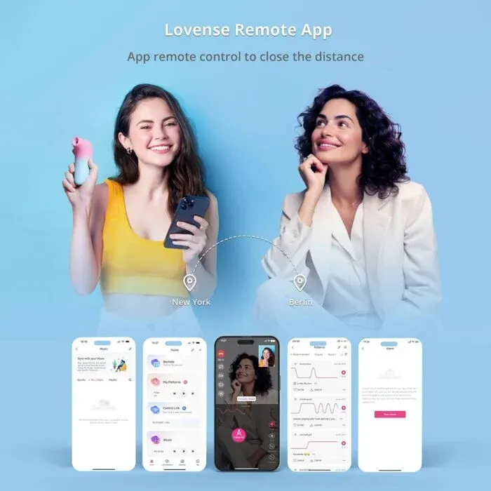 Lovense Tenera 2 App-controlled Clitoral Suction Stimulator | UberKinky