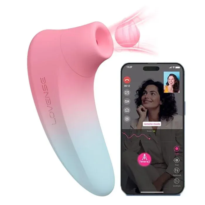 Lovense Tenera 2 App-controlled Clitoral Suction Stimulator | UberKinky
