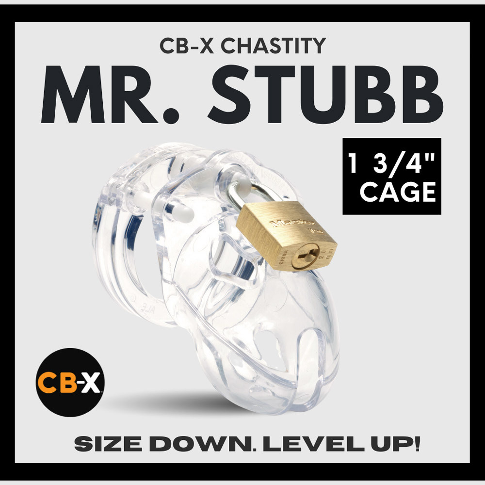 CB-X Mr. Stubb Chastity Cock Cage Kit | UberKinky