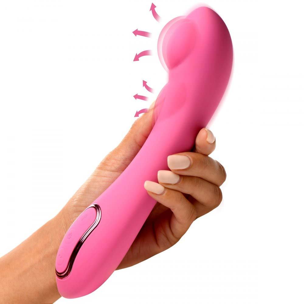 Inmi Extreme-G Inflating G-spot Silicone Vibrator 5.5 Inches | UberKinky