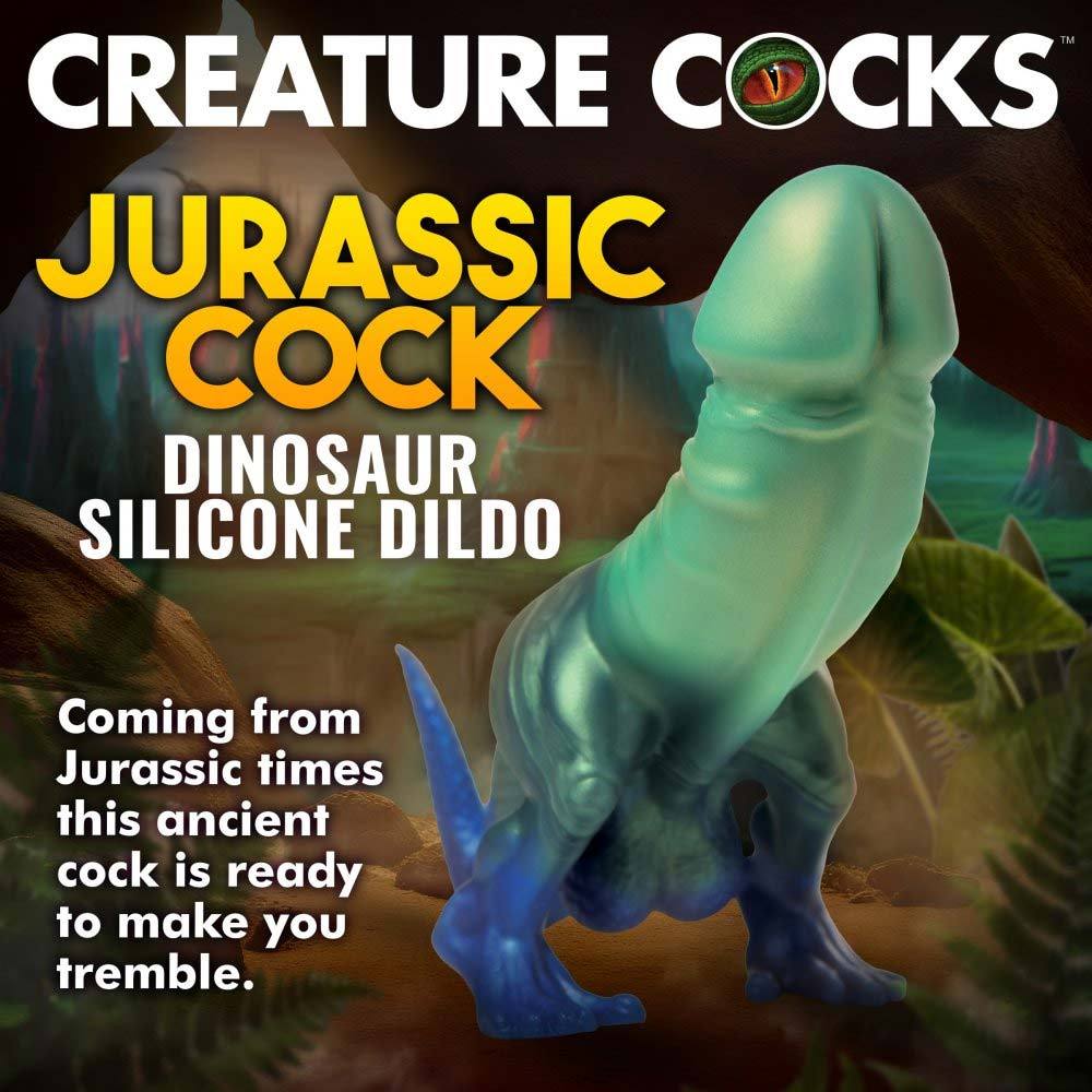 Creature Cocks Jurassic Cock Dinosaur Silicone Dildo 5 Inches | UberKinky