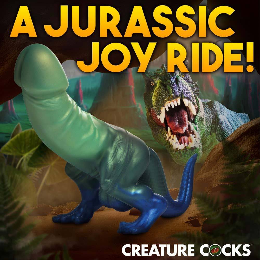 Creature Cocks Jurassic Cock Dinosaur Silicone Dildo 5 Inches | UberKinky
