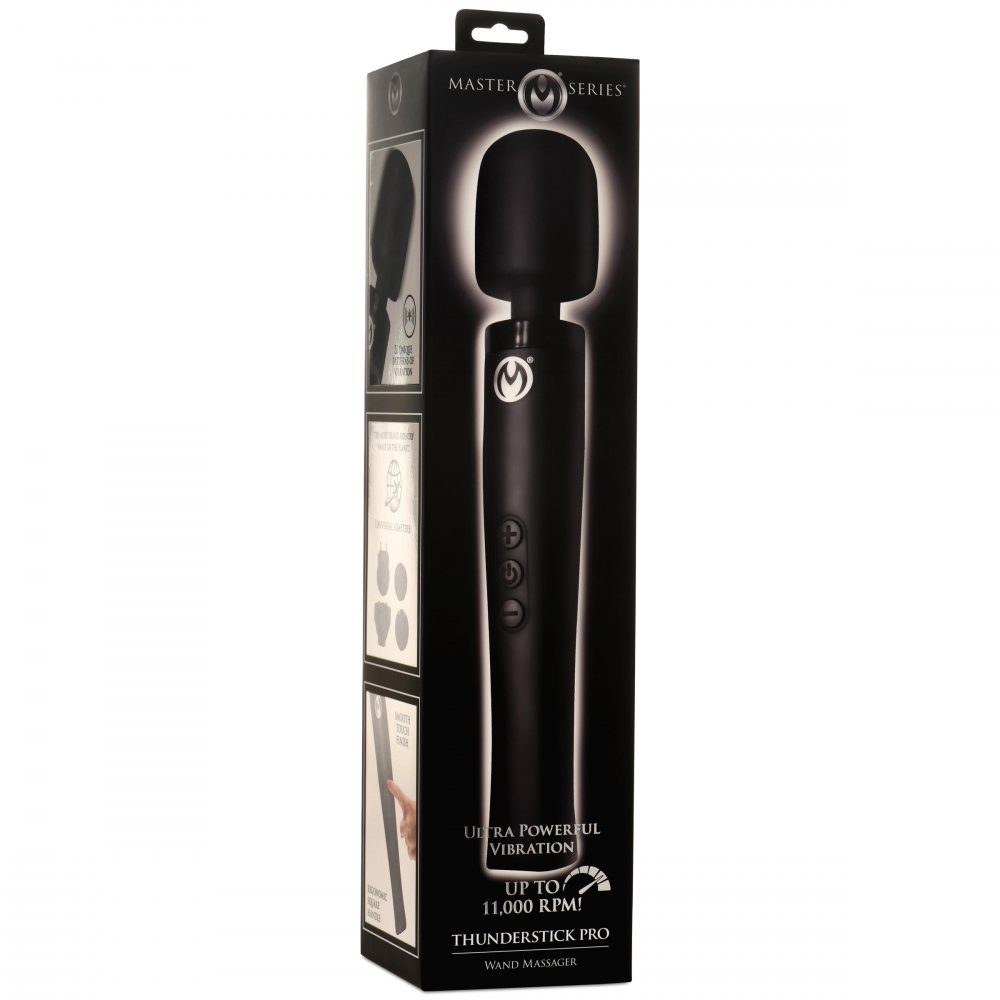 Master Series Thunderstick Pro Silicone Wand Massager