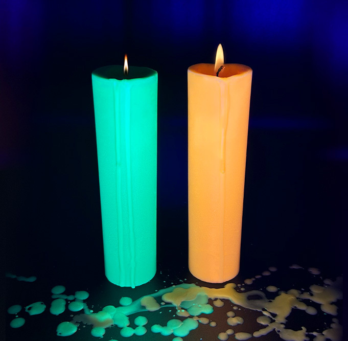 Uberkinky Neon Wax Play Candle Set