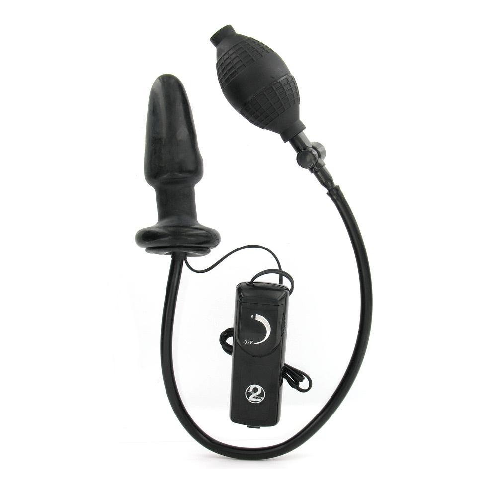 Seven Creations Inflatable Vibrating Butt Plug 3.9 Inches | UberKinky